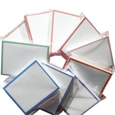 Eleganzong迷你簡約便條紙 沒有標題 10種組, 混色, 1套