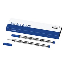 MONTBLANC 萬寶龍 Rollerball 163 Rollerball F 的筆芯, 寶藍色, 2個