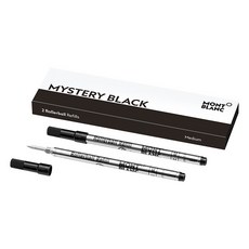 MONTBLANC 萬寶龍 Rollerball 163 Rollerball M 筆芯, 神秘黑, 2個