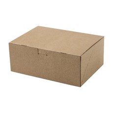 SR 堅固耐用一鍵式牛皮紙盒 大, 單一顏色, 10個