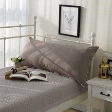 라움스튜디오 헤드쿠션 커버, 브라운