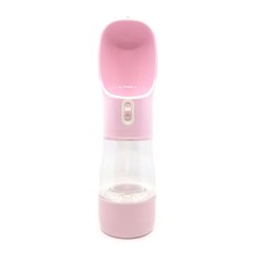 Mybowl雙用寵物水瓶, 1個, 粉色的