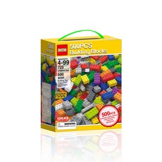 LOZ 散裝積木 迷你積木 500片 725DR, 混合顏色, 1個