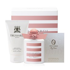 Trussardi Donna Pink Marina 淡香水 30ml + 潤膚乳 100ml + 香水 1.5ml 隨機出貨套裝, 1組