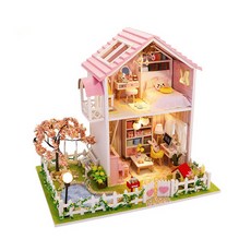 粉色櫻花屋NEW迷你模型DIY組, 混色