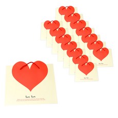 abm 紅色愛心購物袋, 混合顏色