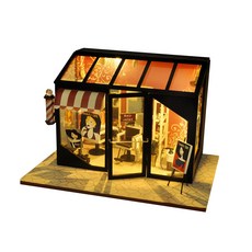 헤어살롱 모던 스토어 미니어처 DIY 키트, 혼합색상, 1개