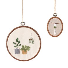 hobbyful 製作法國刺繡套組的植物內部框架, 混色