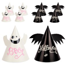indi.k 萬聖節派對尖帽 蝙蝠5入+幽靈5入, 蝙蝠, 幽靈, 1套
