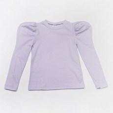 Kids Recipe 女童 Blooming Puff 圓領T恤