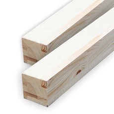 Paintinfo 紅松集成角材 60 x 60 x 600 mm, 2個