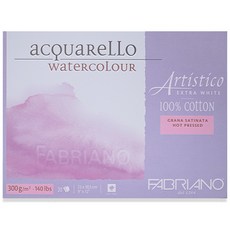 FABRIANO 水彩速寫本 230 x 305 毫米 AR28 熱壓 20 張, 1個