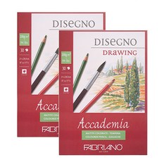FABRIANO 繪圖用素描本 200g 30頁 AC05, 210 x 297 毫米 (A4), 2個