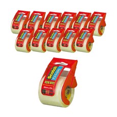 3M Scotch迷你包裝用膠帶 132, 透明度, 12個