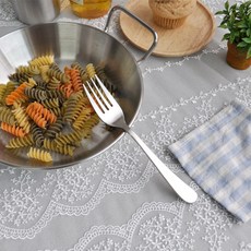 不鏽鋼圓形B叉子, 單色, 5個