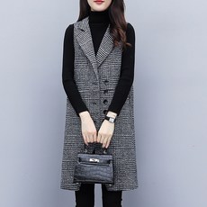 POPLARNC 里奧斯格紋背心