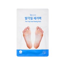 더깔끔한 3스텝 발 각질 제거팩, 1개, 44g