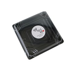 일회용 용기 + 뚜껑 + 백일 스티커 한글2 세트 XYW-F05, 50세트