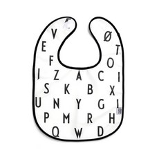 디자인레터스 유아 턱받이, 화이트, 1개, 1매