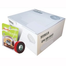 Scalla 超強力雙面膠帶 12mm*2m FT-200, 單一顏色, 20個