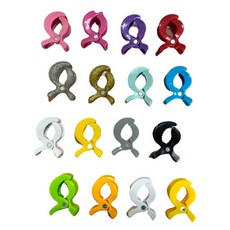 嬰兒車塑膠夾, 隨機出貨, 16個