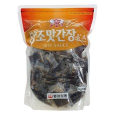범아식품 양조맛 간장소스, 6g, 200개