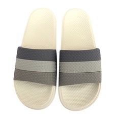 알럽홈 쓰리톤 경량 논슬립 욕실화, 그레이, 1개