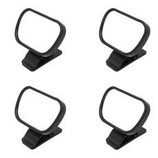 JOYMULTI 多功能輔助後照鏡, 黑色, 4入