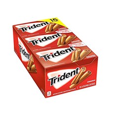 TRIDENT 肉桂口香糖, 26.6g, 15盒