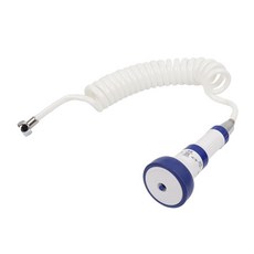 旋轉噴霧器小號+盤管軟管套組白色5m, 1套, 白色