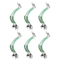 Don Quixote 夜光釣勾環 綠色 3入, 6個