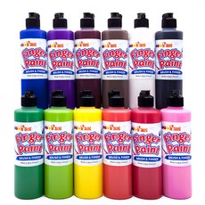 fas 手指畫套組, 12色