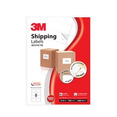 3M 貨物裝箱標籤貼 100入裝, 8個空格, 1個