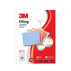 3M 文件夾型標籤 100入, 36格, 1個
