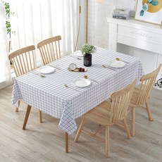 Kong K-Living Home 現代風格格紋桌布, TYPE 1, 140 x 140 cm