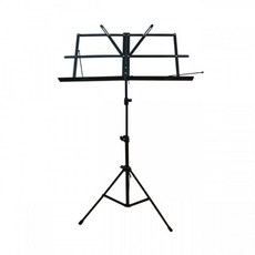 攜帶式樂譜架+磁性鉛筆, 黑色