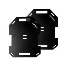 SPAVER ART 訓練重量板, 黑色, 1組