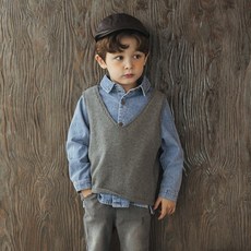 WISHKIDS 孩童旗袍+馬甲套裝