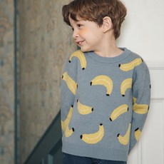 WISHKIDS 孩童香蕉毛衣