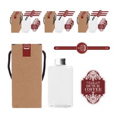 胖胖扁扁空瓶 500ml+鋁蓋 銀色+專用胖胖瓶 500-1C+貼紙 LB2+封口貼紙 LB228+盒子封口, 10組