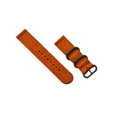 비쉐르 갤럭시S2 패브릭 스포츠 밴드 스트랩 (44mm 호환가능), 오렌지, 1개