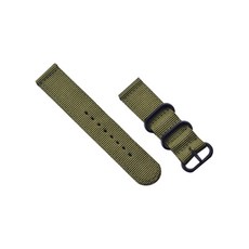 비쉐르 갤럭시S2 패브릭 스포츠 밴드 스트랩 (44mm 호환가능), 카키, 1개