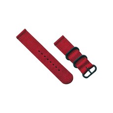 비쉐르 갤럭시S2 패브릭 스포츠 밴드 스트랩 (44mm 호환가능), 레드, 1개