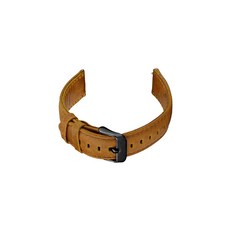 비쉐르 갤럭시S2 블랙 프론티어 레더 밴드 스트랩 (44mm 호환가능), 브라운, 1개