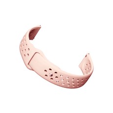 비쉐르 갤럭시 워치2 펀칭라인 실리콘 밴드 스트랩 (44mm 호환가능), 라이트핑크, 1개