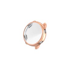VICHELLE Split Galaxy Watch Active TPU 矽膠保護殼 40mm, 玫瑰金, 1個