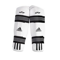 adidas 愛迪達 跆拳道護手脛 ADITSP01, 白色的