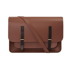 TheCambridgeSatchelCompany New Bridge Closure肩背包, 深棕色