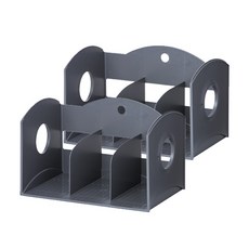 시스맥스 멀티 3단 책꽂이 2p, GRAY