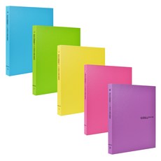 에코청운 에코 미니 바인더 3공 A4, 랜덤발송, 5개